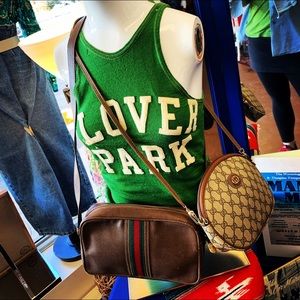 ❤️SOLD❤️ Gucci Iconic Striped Crossbody - Vintage